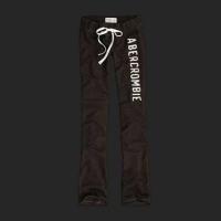 dames abercrombie sweatpants wit lace-up koffie Echt Online o03gw413